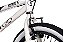 Bicicleta Bmx Aro 20 Retro ProX Serie 5 Pneu Balão Branco Preto - Imagem 8