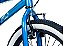 Bicicleta Bmx Aro 20 Retro ProX Serie 5 Pneu Balão Azul Branco - Imagem 5