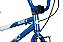 Bicicleta Bmx Aro 20 Retro ProX Serie 5 Pneu Balão Azul Branco - Imagem 4