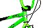 Bicicleta Bmx Aro 20 Retro ProX Serie 5 Pneu Balão Verde e Preto - Imagem 6
