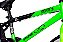 Bicicleta Bmx Aro 20 Retro ProX Serie 5 Pneu Balão Verde e Preto - Imagem 7