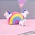 Pelúcia Zippy Burrow Unicorns in Rainbow - Unicórnio - Imagem 2