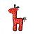 Pelúcia Ballistic Giraffe (Girafa) - Kong - Imagem 2