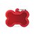 Plaquinha Osso Hushtag (borracha) Vermelho - My Family - Imagem 2