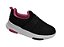 TENIS INFANTIL ELAST GIBIZINHO PRETO/PINK - Imagem 1