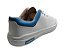 TENIS CASUAL MOLECA BRANCO AZUL - Imagem 6