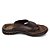CHINELO PEGADA MASCULINO EM COURO CRAVO 131951-02 - Imagem 1