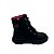 BOTA COTURNO CHIQUE TOP PRETO PINK - Imagem 1