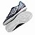 CHUTEIRA FUTSAL UMBRO TECHNO II PRETO CINZA AZUL - Imagem 4