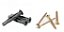 KIT - 04 BUCHA NYLON S8 + PARAFUSO - Imagem 1
