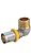 COTOVELO MACHO P/GAS 16MM X 1/2" - PRENSAR - Imagem 1