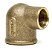 COTOVELO JOELHO FEMEA 15MM X 1/2 NPT - BRONZE - Imagem 1