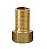 PROLONGADOR DE ROSCA BRONZE 35MM 1/2" FÊMEA X 1/2" FÊMEA - P/ ÁGUA E GAS - Imagem 1