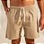SHORT SARJA COMFY ANKOR BEGE - Imagem 1