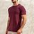 CAMISETA ESTONADA ANKOR VINHO - Imagem 3