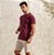CAMISETA ESTONADA ANKOR VINHO - Imagem 4