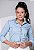 CAMISA FEMININA SOCIAL MANGA LONGA JEANS TÓQUIO - Imagem 1