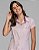 CAMISA FEMININA SOCIAL MANGA CURTA CHAMBRAY URZE - Imagem 4