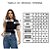 CAMISA FEMININA SOCIAL MANGA CURTA CHAMBRAY URZE - Imagem 6