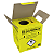 Caixa coletora Para Material Perfurocortante 1,5 Litros -  Descarpack - Imagem 2