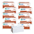 Papel Interfolha Folha Dupla Super Macia Inovatta fardo com 10 pacotes com 240 folhas 100% Celulose - 2400 Fls - Imagem 1