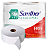 Papel Higiênico Rolão Folha Dupla Branco Macio Kit 8 Rolos 2000m - Santher Inovatta - Imagem 1