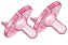 2 Chupetas Soothie Rosa - 3 a 18 Meses - Philips Avent - Imagem 1