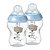 Kit Mamadeira Closer to Nature - 2 Unidades 260 ml Azul - Tommee Tippee - Imagem 1