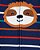 Pijama com pezinho Bicho Listrado - 18m (12 a 18 meses) - Carter's - Imagem 2