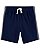 Bermuda Sport Azul Marinho - 12m (9 a 12 meses) - Carter's - Imagem 1
