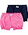 Kit 2 Shorts Rosa/Azul M - RN - Carter's - Imagem 1
