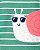 Romper Verde Listrado Caracol - 9m (6 a 9 meses) - Carter's - Imagem 2