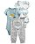 Conjunto 3 Peças Calça Dino Azul - 12m (9 a 12 meses) - Carter's - Imagem 1