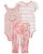 Conjunto 3 Peças Baleia Rosa - 3m (1 a 3 meses) - Carter's - Imagem 1