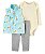 Conjunto 3 Peças Colete Floral Margarida - 24m (18 a 24 meses) - Carter's - Imagem 1