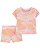 Conjunto 2 Peças Laranja/Rosa Tie/Dye - 2T (2 a 3 anos) - Carter's - Imagem 1