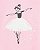 Camiseta Bailarina Rosa - 18m (12 a 18 meses) - Carter's - Imagem 2
