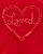 Camiseta Manga Longa Loved Vermelha - 2T (2 a 3 anos) - Carter's - Imagem 3
