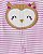 Pijama com pezinho Coruja Roxo - 9m (6 a 9 meses) - Carter's - Imagem 2