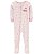 Pijama com pezinho Cerejinha Rosa - 2T (2 a 3 anos) - Carter's - Imagem 1