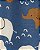 Pijama com pezinho Elefante Azul - 3m (1 a 3 meses) - Carter's - Imagem 2
