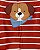 Pijama com pezinho Listrado Dog - 6m (3 a 6 meses) - Carter's - Imagem 2