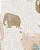 Pijama com pezinho Elefante Bege - 6m (3 a 6 meses) - Carter's - Imagem 2