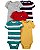 Kit Body 5 Peças Bombeiro - 9m (6 a 9 meses) - Carter's - Imagem 1