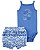 Conjunto 2 Peças Alcinha Sun Azul - RN - Carter's - Imagem 1