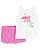 Conjunto 2 Peças Golfinho Rosa - 3T (3 a 4 anos) - Carter's - Imagem 1