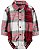 Jardineira Jeans Body Xadrez - RN - Carter's - Imagem 3