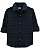 Camisa Social Xadrez Azul Marinho/Verde - 2T (2 a 3 anos) - Carter's - Imagem 1