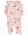Pijama com pezinho Arco-íris Rosa - RN - Carter's - Imagem 1
