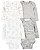 Kit Body 4 Peças Nuvem/Sol - 3m (1 a 3 meses) - Carter's - Imagem 1